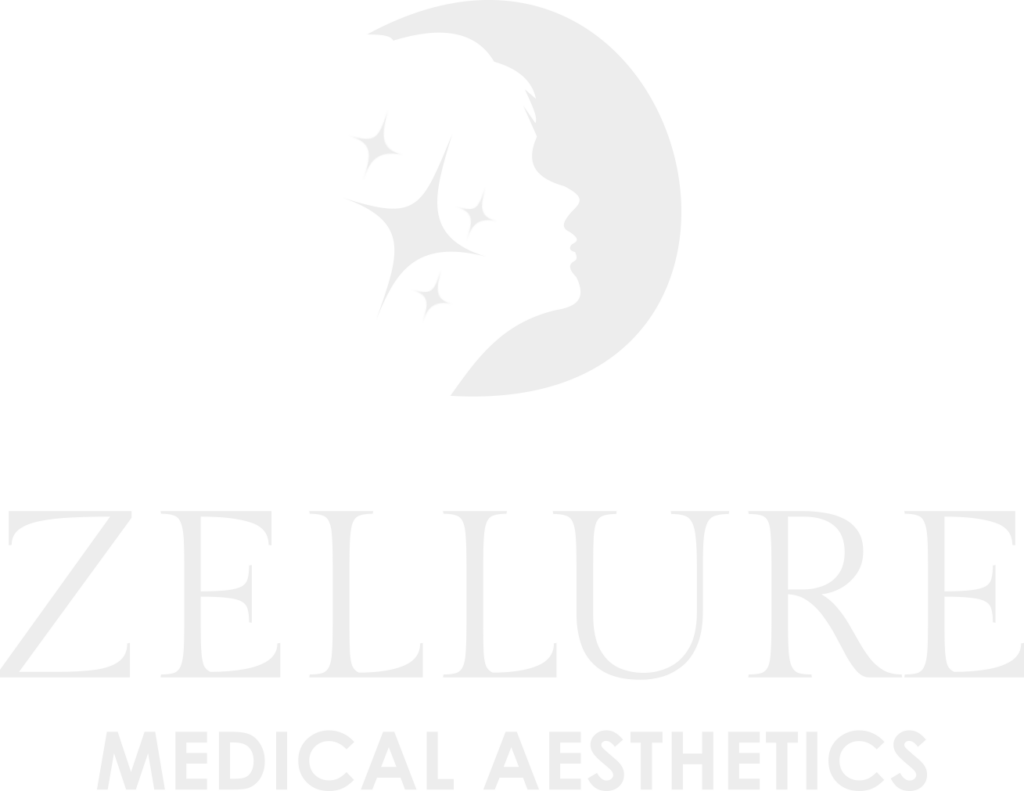 zellure aesthetics logo white transparent